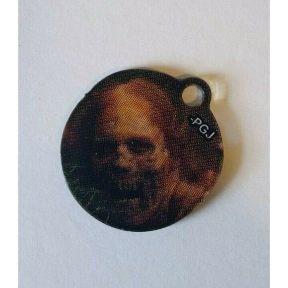 Walking Dead Pinball Zombie Killer Keychain Original NOS Plastic Game Promo PGJ - Picture 4 of 5
